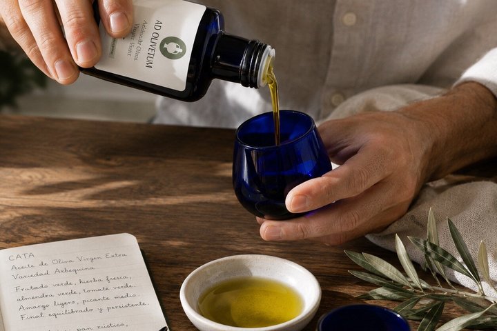 Olive Oil Tasting Under the Trees Paxos Island Greece