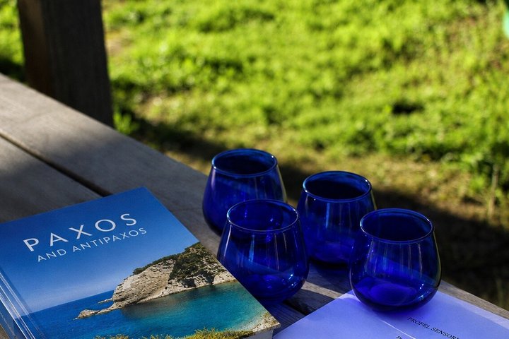 Olive Oil Tasting Under the Trees Paxos Island Greece