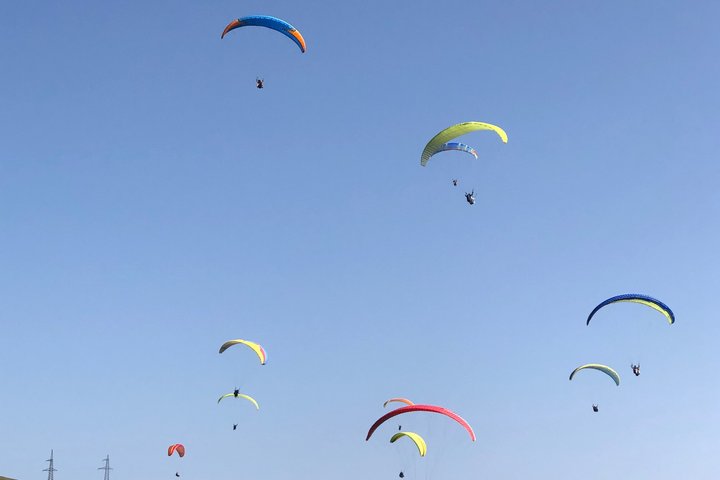 Tandem Paragliding Flight over Gudauri with Photos & Video