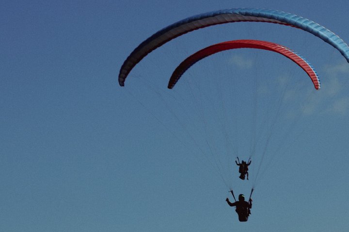 Tandem Paragliding Flight over Gudauri with Photos & Video