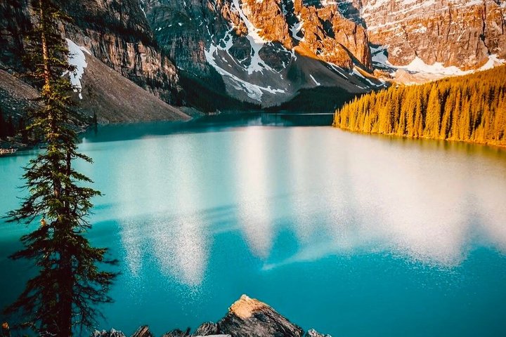 Lake Louise, Moraine, Emerald Lake, Johnston Canyon, Banff Town