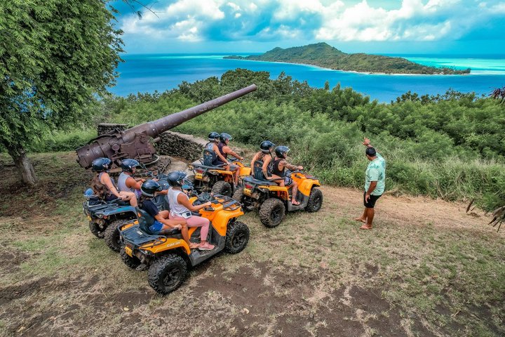 Bora Bora by ATV or QUAD and Vanilla Experience