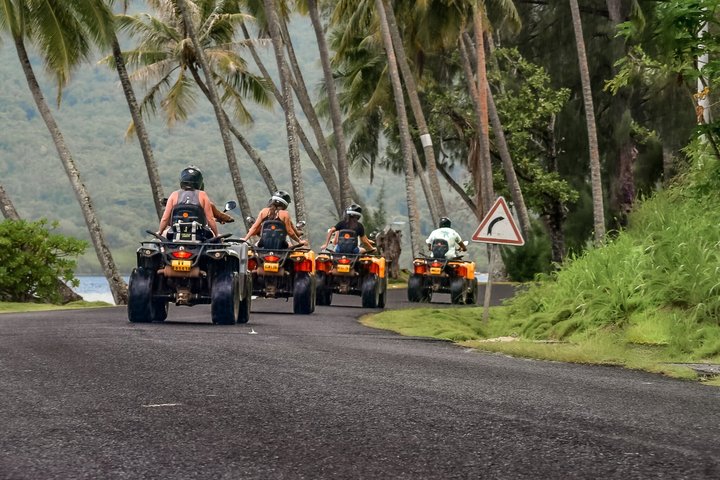 Bora Bora by ATV or QUAD and Vanilla Experience