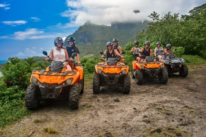 Bora Bora by ATV or QUAD and Vanilla Experience