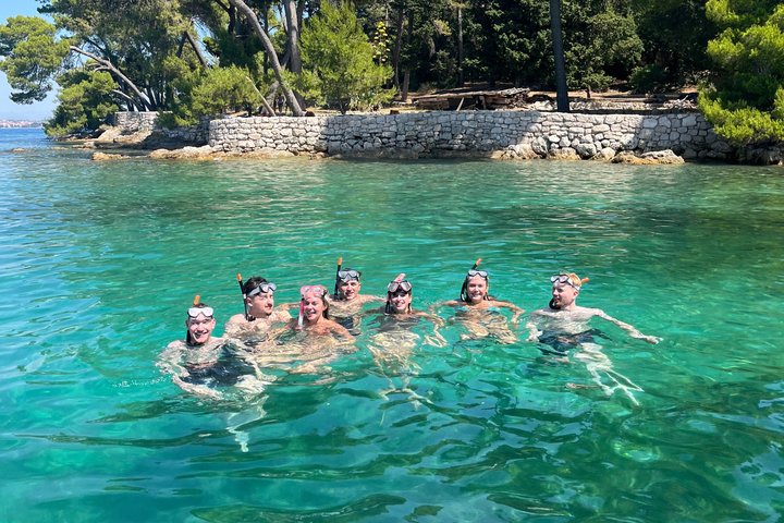 4 Stops Zadar Boat Tour: Swim, Snorkel & Island Hopping