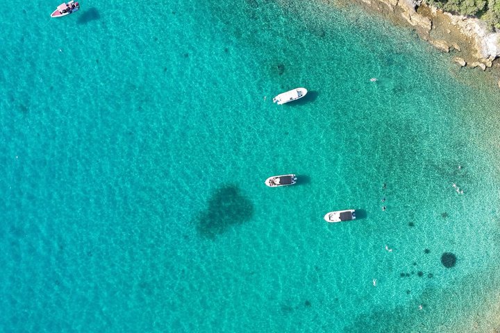 4 Stops Zadar Boat Tour: Swim, Snorkel & Island Hopping