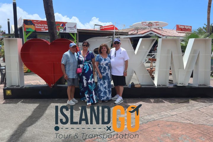 Shared St Maarten Island Tour Small Group Experience