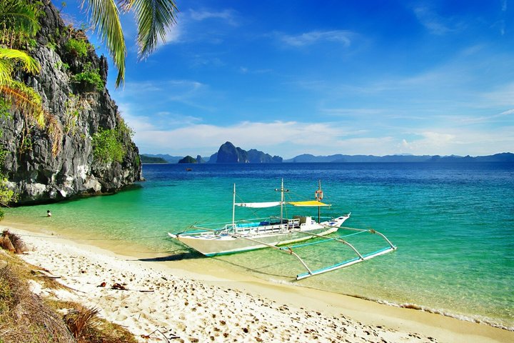El Nido Private Tri Island with Entalula Island and Sandbar