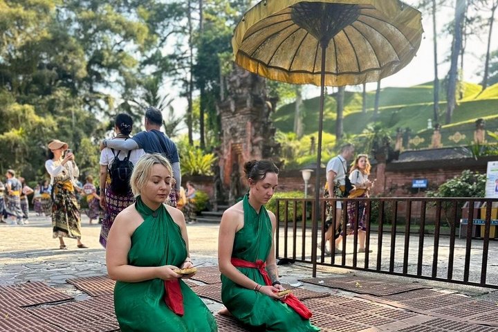 Ubud: Waterfall, Temple & Rice Terrace All-Inclusive Private Tour