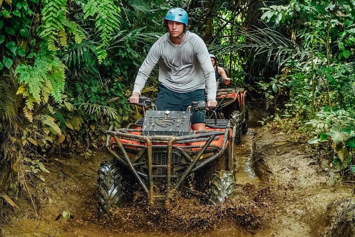 Ubud ATV Ride Through Elephant Cave, Monkey Forest, Waterfall