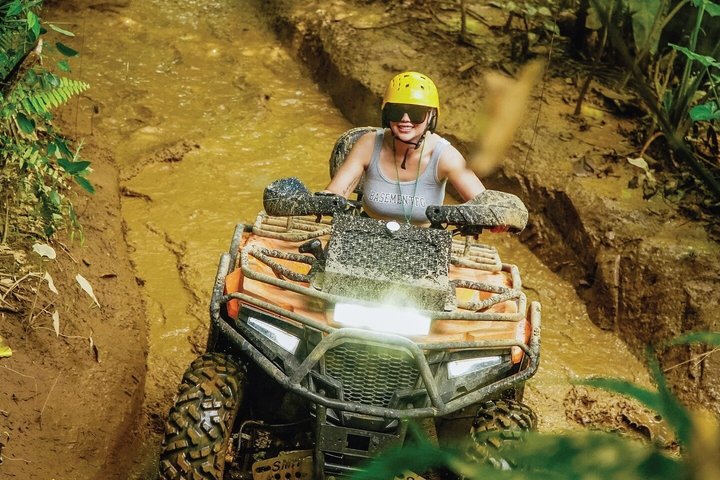Ubud ATV Ride Through Elephant Cave, Monkey Forest, Waterfall
