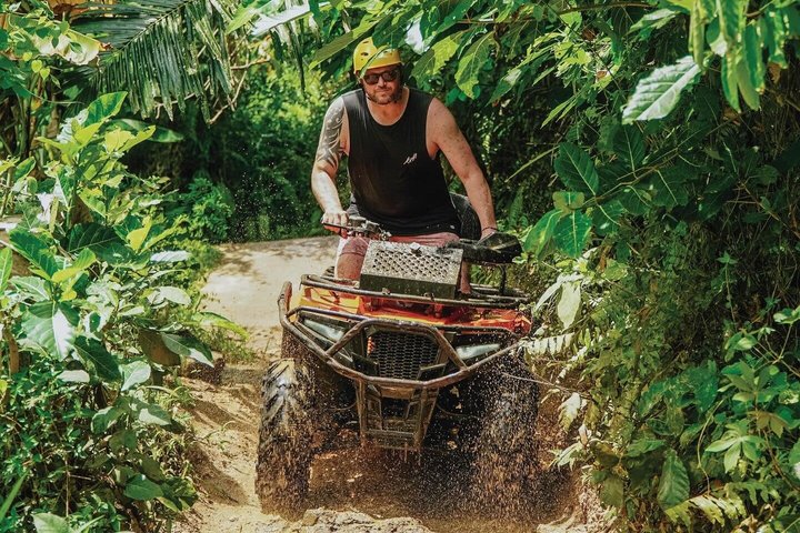 Ubud ATV Ride Through Elephant Cave, Monkey Forest, Waterfall