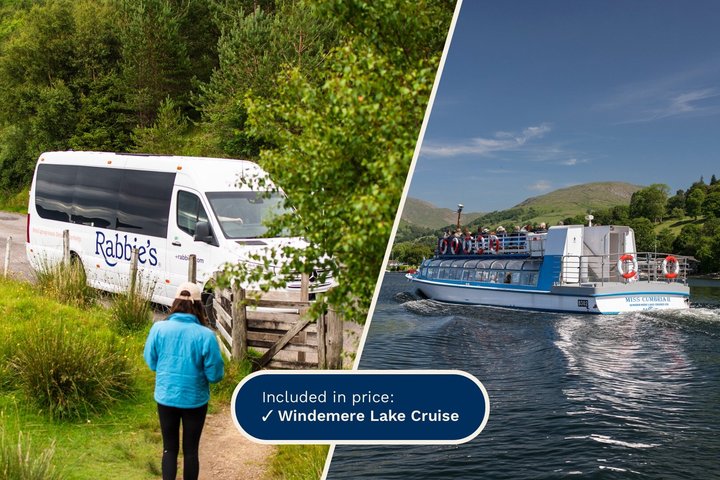 Windermere & Lake District Tour from Manchester Including Cruise