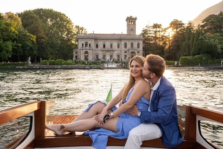 Lake Como Private Wooden Boat Tour & Italian Glamour