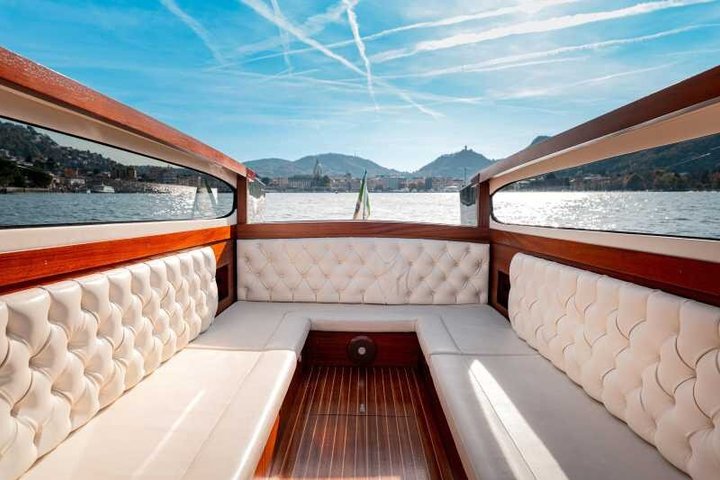 Lake Como Private Wooden Boat Tour & Italian Glamour