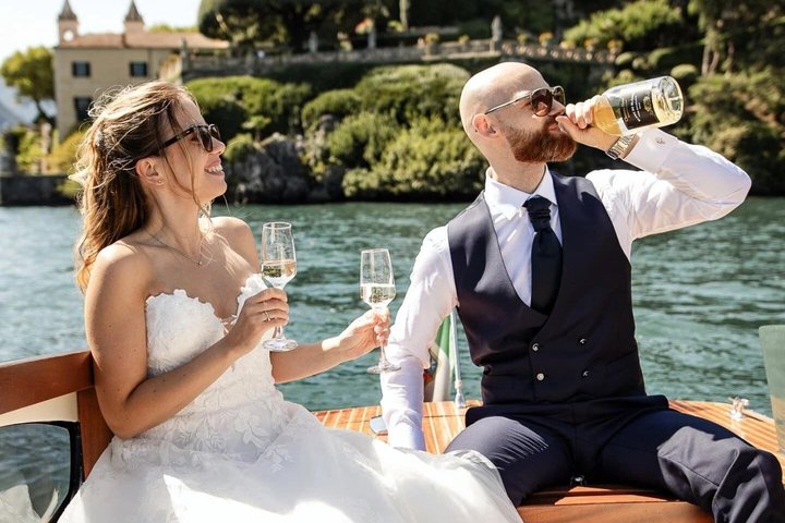 Lake Como Private Wooden Boat Tour & Italian Glamour