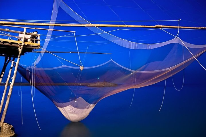 Fishing on the Trabucco di San Francesco Unique experience in the world
