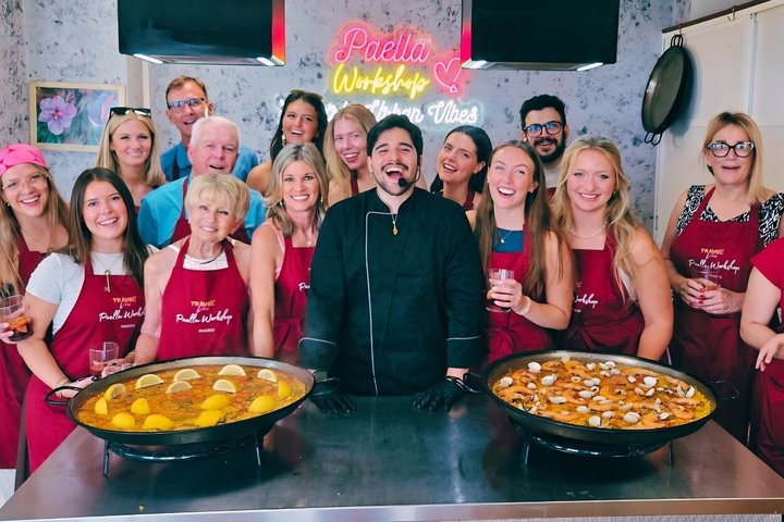 Paella Workshop with Bottomless Sangria in Central Madrid