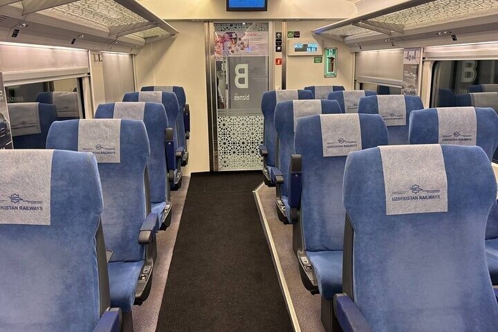 Afrosiyob High Speed Train Tickets - Guaranteed Pass