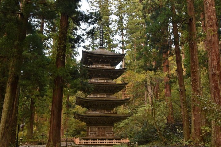 Sacred Mountain and Mogami River Private Tour from Sakata Port