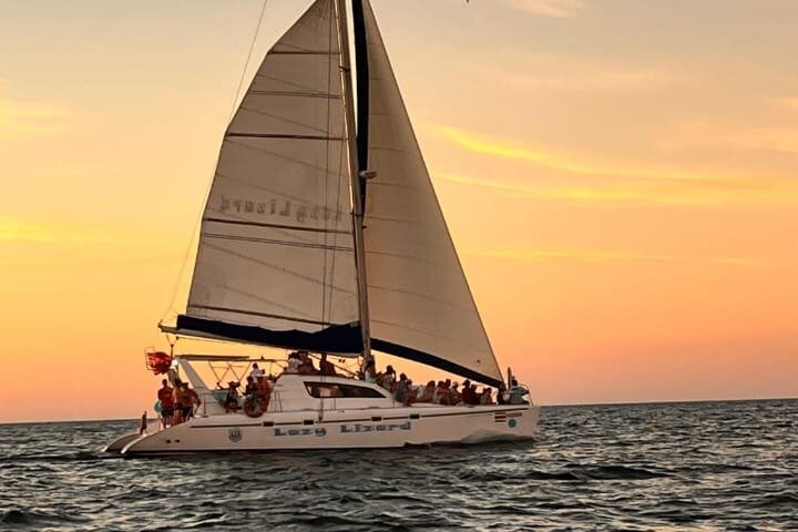 Sunset Catamaran Tour in Playa Flamingo