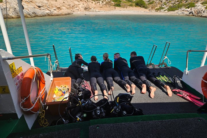 Half Day Snorkelling Experience with a dive boat in Kos Greece