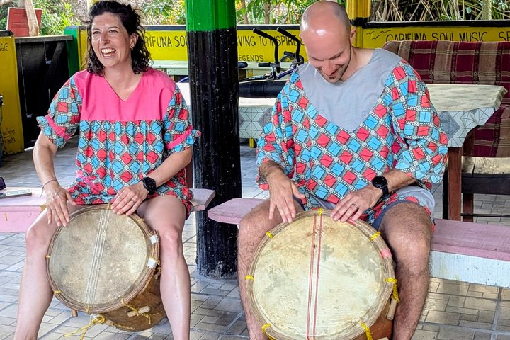 Authentic Garifuna Drumming and Dancing Class in Hopkins Belize