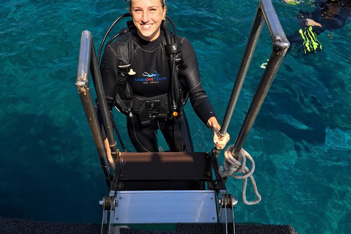 Kos: Beginner Scuba Diving Experience in Pserimos Island