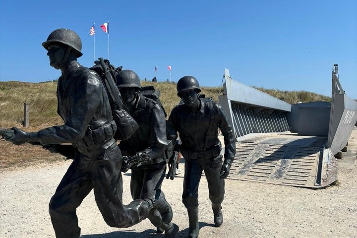 From Deauville: Private D-Day Beaches Day Tour