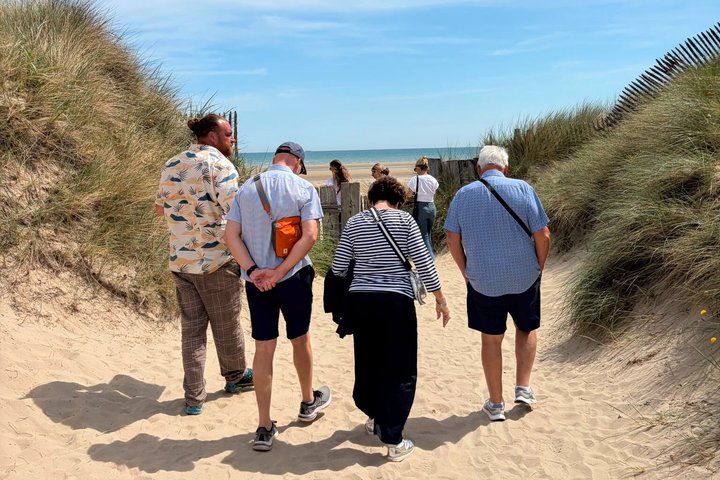 From Deauville: Private D-Day Beaches Day Tour