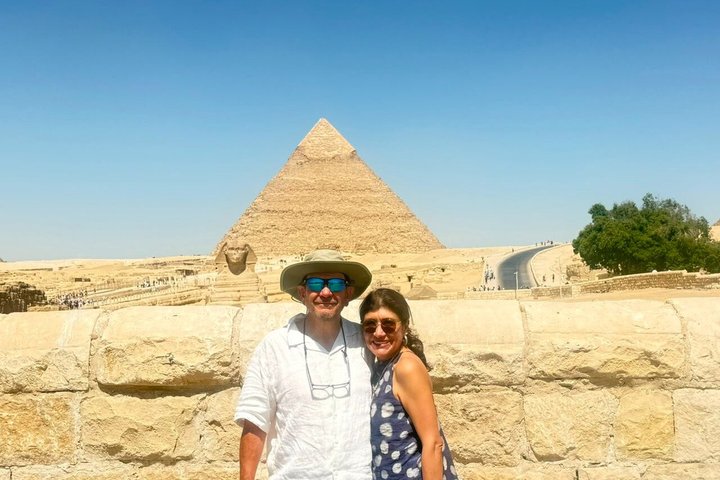 VIP Giza Pyramids and Great Sphinx Golf Cart Tour
