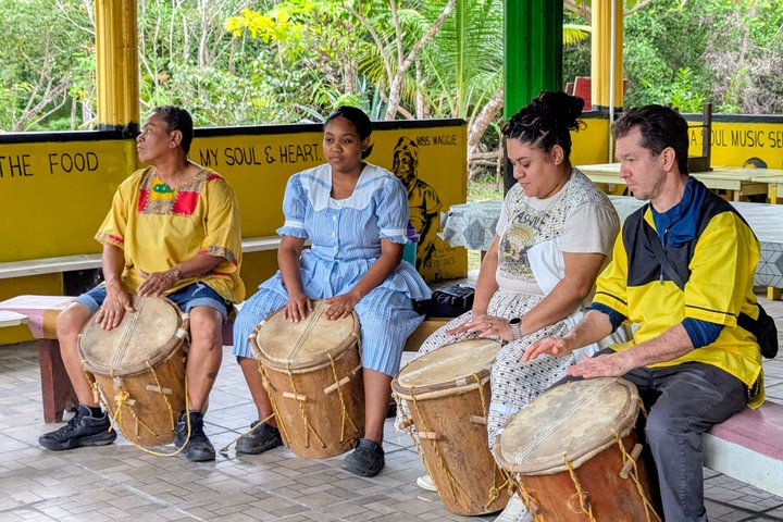 Authentic Garifuna Drumming and Dancing Class in Hopkins Belize