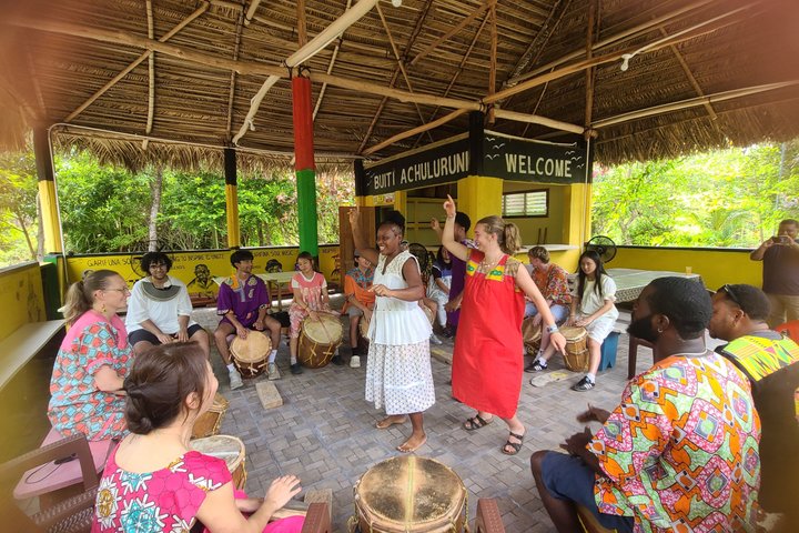 Authentic Garifuna Drumming and Dancing Class in Hopkins Belize