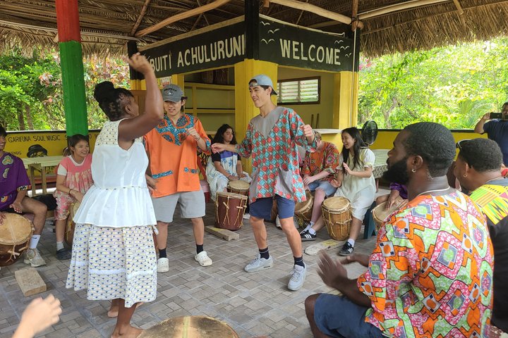 Authentic Garifuna Drumming and Dancing Class in Hopkins Belize