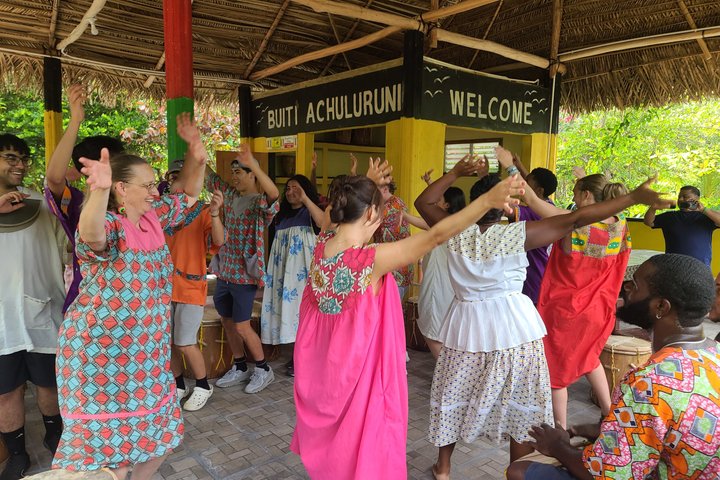 Authentic Garifuna Drumming and Dancing Class in Hopkins Belize