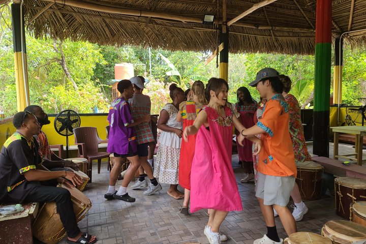 Authentic Garifuna Drumming and Dancing Class in Hopkins Belize