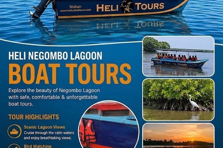 Negombo Lagoon Boat Safari Hotel Pickup(Monkey,Mangrove)