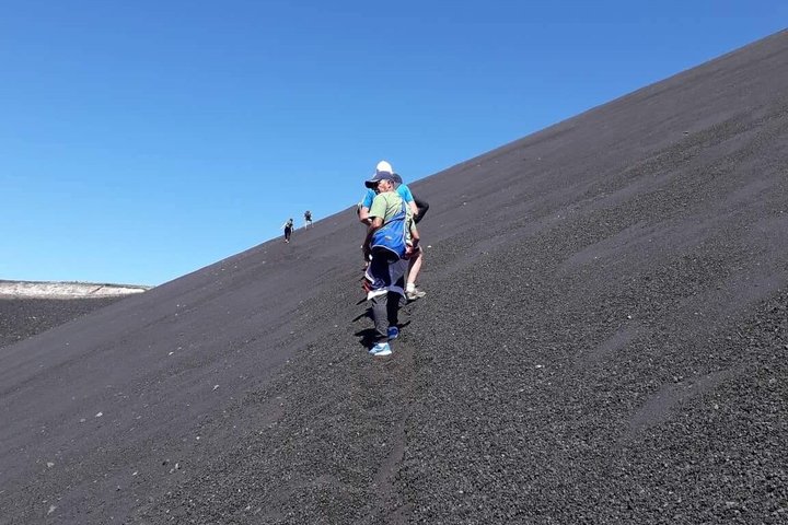 Hiking to Petit Pico and the Crater of 2014