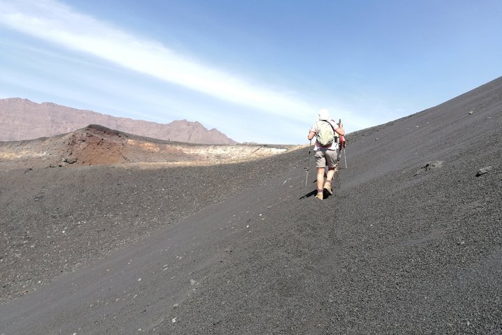 Hiking to Petit Pico and the Crater of 2014