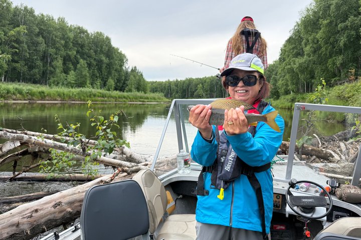Guided Fishing Adventure On The Chena River By Boat