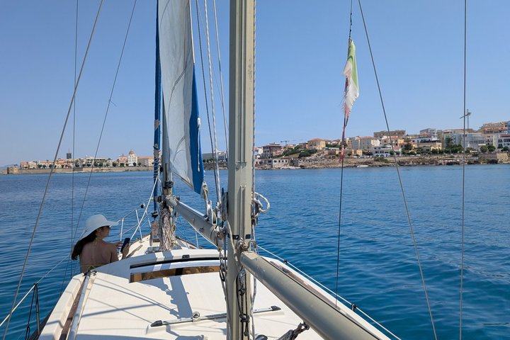 Alghero : Morning Sailing Slow & Bath Stops (Adults Only)