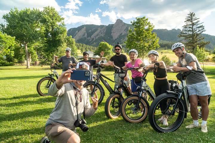Ride Boulder's Best Guided eBike E-Bike Tour! Electric eBike