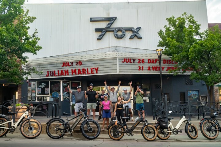 Ride Boulder's Best Guided eBike E-Bike Tour! Electric eBike