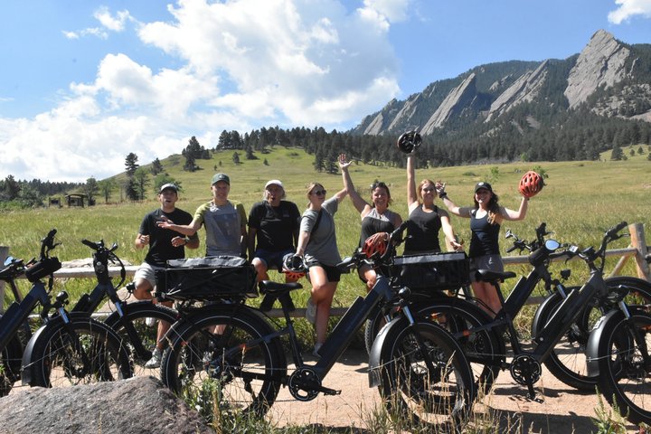 Ride Boulder's Best Guided eBike E-Bike Tour! Electric eBike