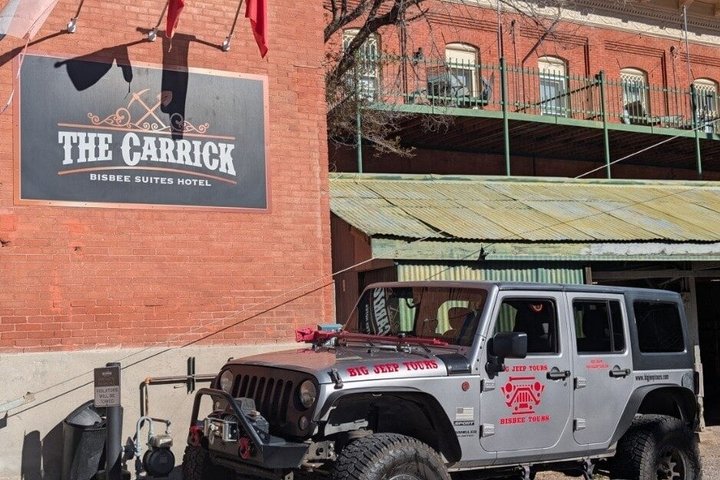 90 minute - Private Jeep Tour Bisbee Architecture History Scenic