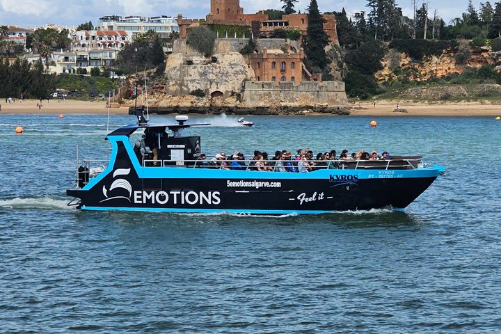 Portimão:Embark on Nature•Benagil and Dolphins•Biologist on board