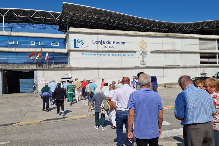Tour of the Santoña marinera and its fishing port with tasting