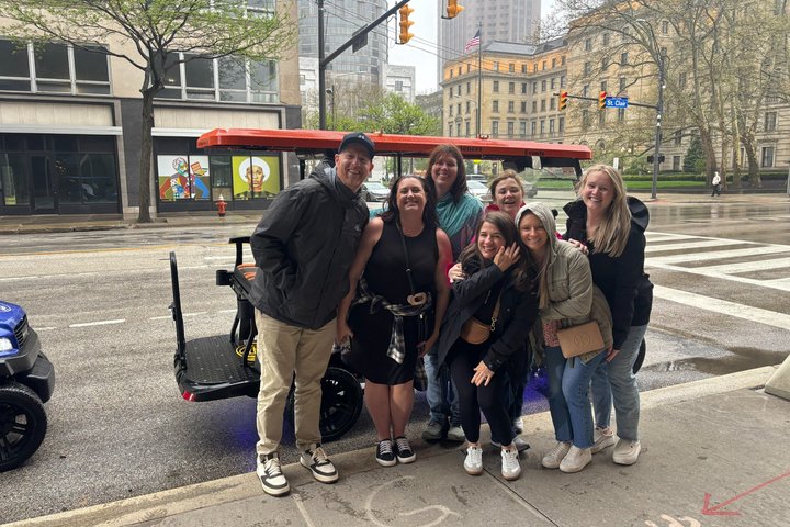 All Things CLE: Cleveland Waterfront & City Icons Golf Cart Tour
