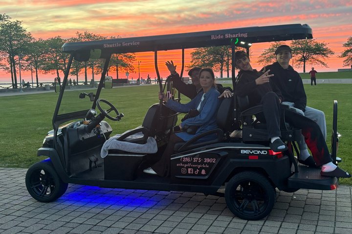 All Things CLE: Cleveland Waterfront & City Icons Golf Cart Tour