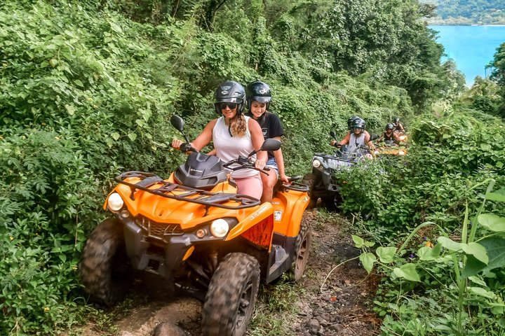 Bora Bora by ATV or QUAD and Vanilla Experience